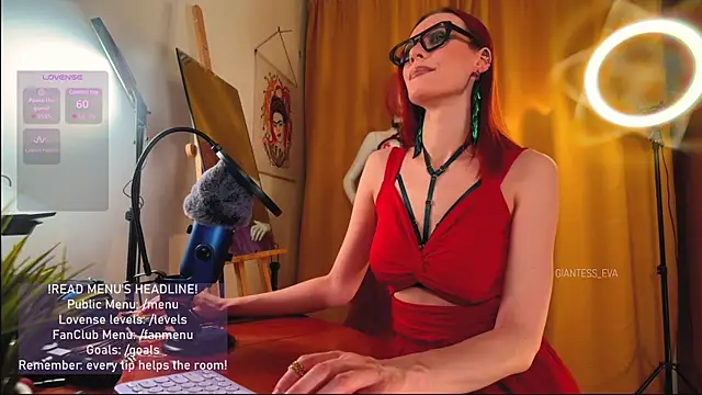 Giantess Eva online show from 07/05/26, 05:53