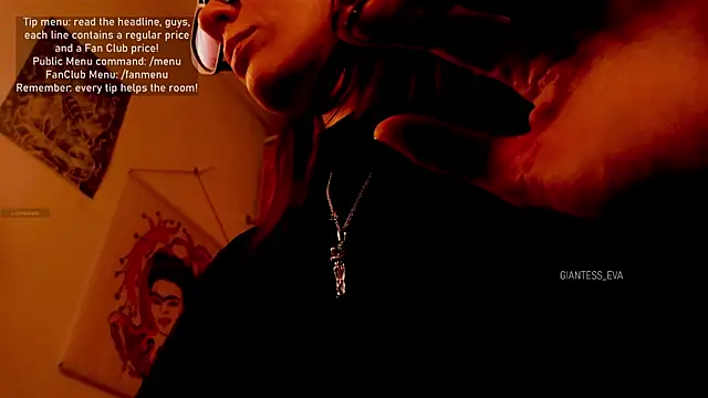 Giantess Eva online show from 10/17/25, 09:05
