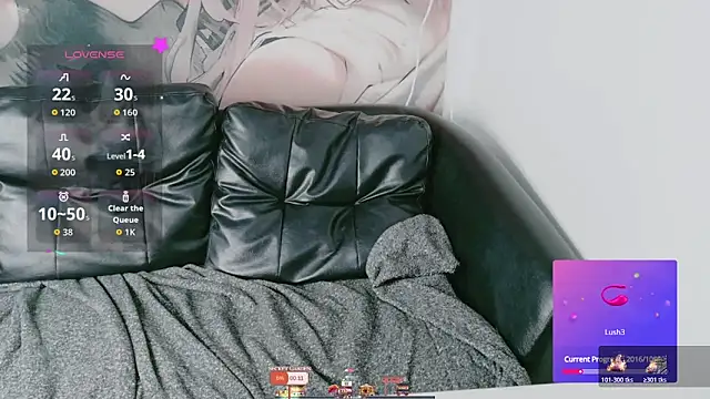 Lalacream12 online show from 11/25/25, 02:12