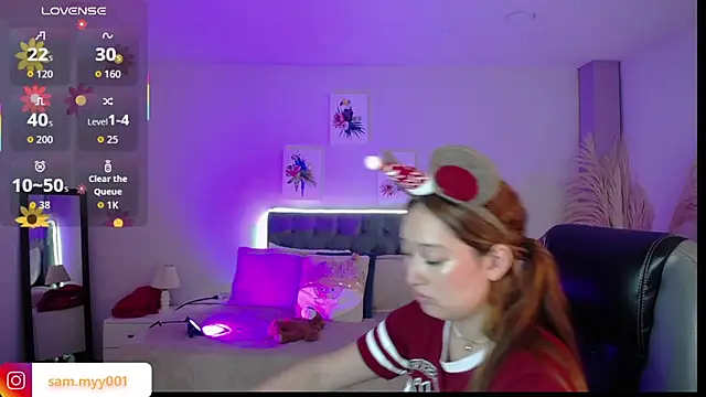 Samara Hilton 2 online show from 12/17/25, 07:19