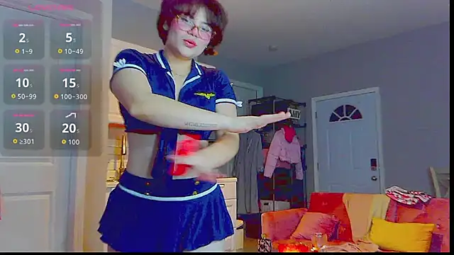 LunaMilav online show from 10/02/25, 03:10