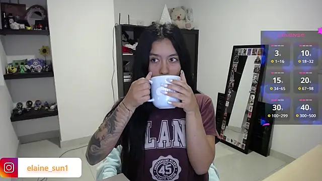 elaine sun1 online show from 01/13/26, 03:21