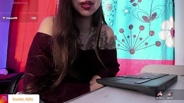 Scarlett  Cooper   online show from 03/08/26, 02:09