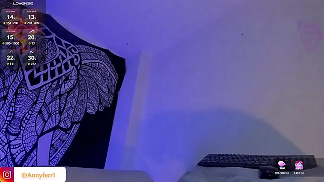 Snapshot of Anny_ferrer1 chatting on 02/23/26, 11:05 Anny ferrer1 online show from 02/23/26, 11:05