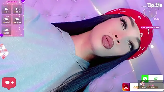 Daphnne XXX online show from 12/05/25, 07:45