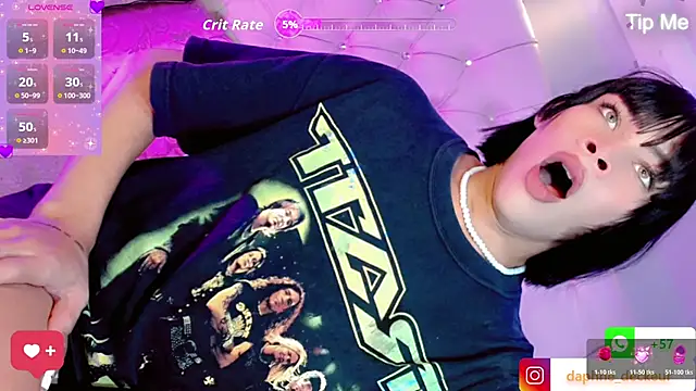 Daphnne XXX online show from 11/25/25, 07:36