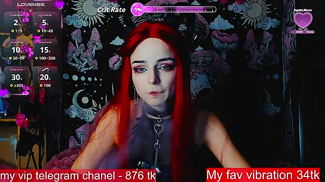 Snapshot of ArianaLight chatting on 10/13/25, 05:03 ArianaLight online show from 10/13/25, 05:03