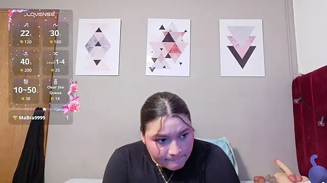 Snapshot of chubbykinkyygirl chatting on 07/18/26, 12:47 chubbykinkyygirl online show from 07/18/26, 12:47