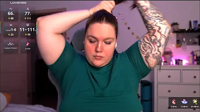 SummerTina online show from 03/20/25, 08:29