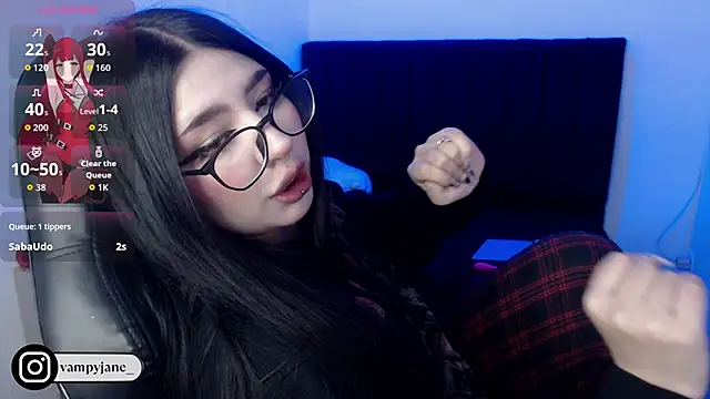 VamppyJane online show from 10/21/25, 02:11