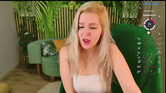 cold blondie online show from 12/22/25, 07:08