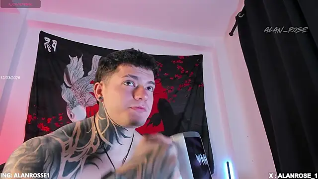 AlanRose01 online show from 03/12/26, 02:43
