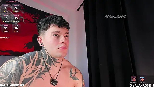 AlanRose01 online show from 05/11/26, 04:04