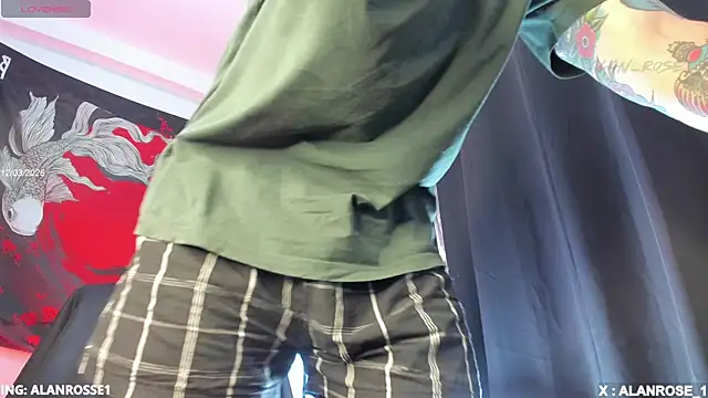 AlanRose01 online show from 04/12/26, 12:41