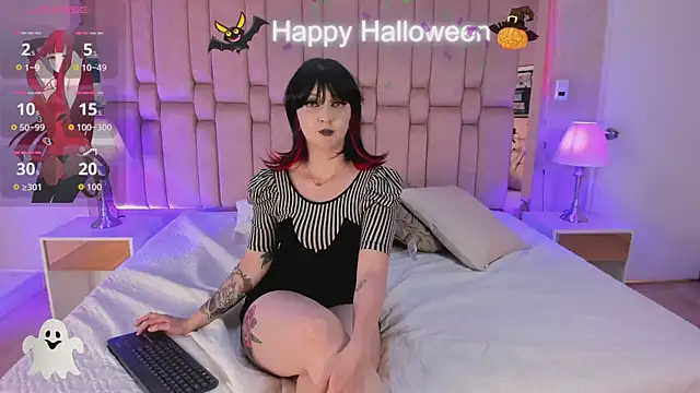 Snapshot of Scarletgod chatting on 10/31/25, 01:19 Scarletgod online show from 10/31/25, 01:19