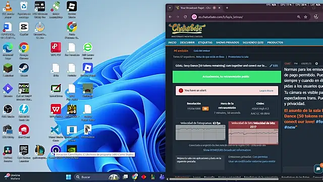 Layla Latina online show from 11/11/25, 08:47