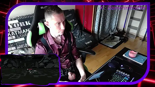 Gamerinleather online show from 11/02/25, 09:25