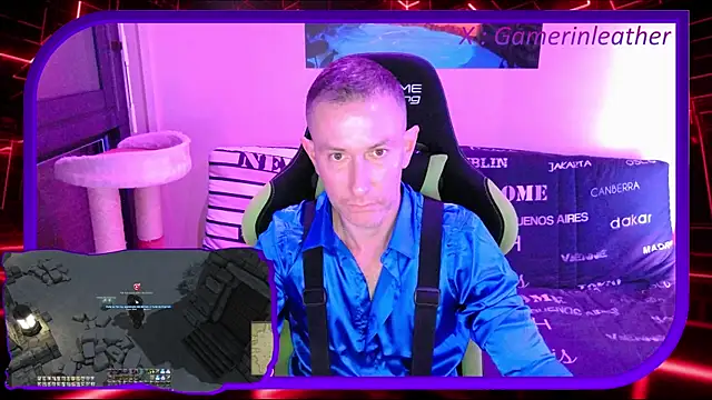 Gamerinleather online show from 10/31/25, 04:47