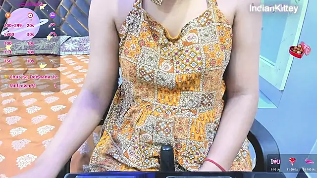 IndianKittey online show from 12/01/25, 08:48