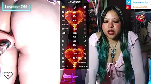 Helena Astro online show from 02/10/26, 06:56