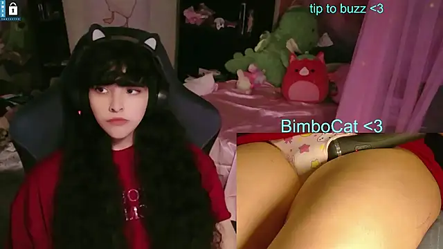 Snapshot of BimboCat chatting on 06/11/26, 08:28 BimboCat online show from 06/11/26, 08:28