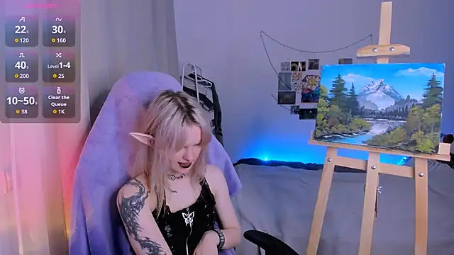 Snapshot of Mel_the_drawer chatting on 05/21/26, 03:31 Mel the drawer online show from 05/21/26, 03:31
