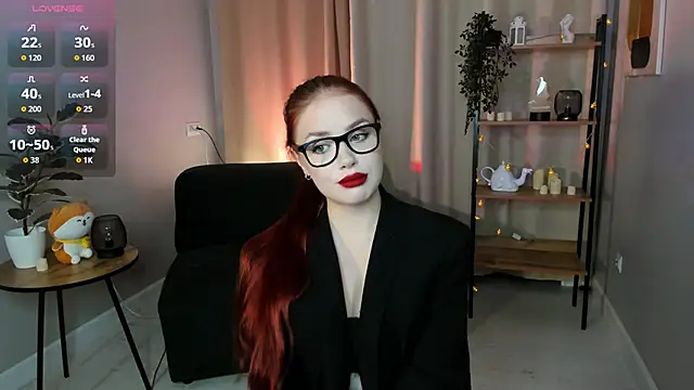redhead ariel online show from 11/06/25, 11:20