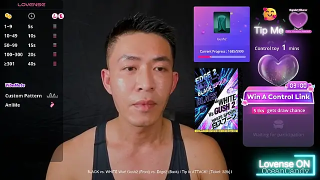 OceanCandy online show from 01/16/26, 02:54