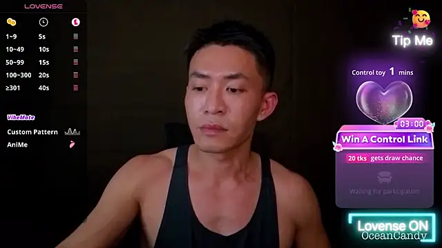 OceanCandy online show from 02/08/26, 03:10