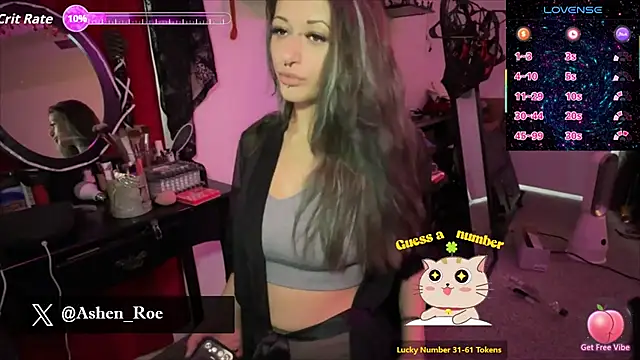 AshenRoe online show from 03/07/26, 03:17