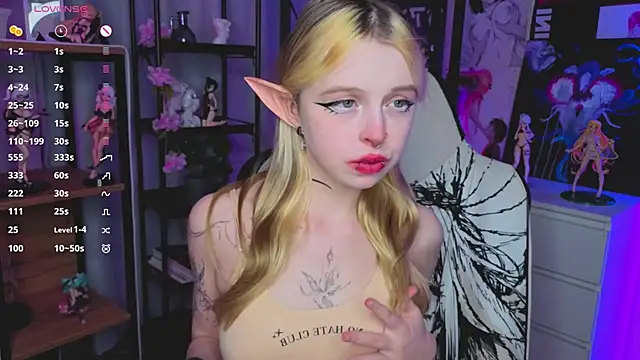 ElvenQueen online show from 11/18/25, 05:49