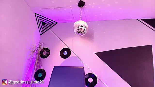 goddess julieta online show from 03/22/26, 06:20