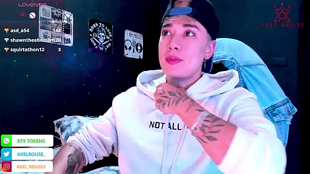 AxelRouse3 online show from 12/20/25, 04:04