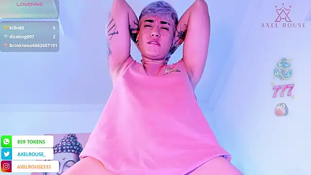 AxelRouse3 online show from 03/22/26, 04:19