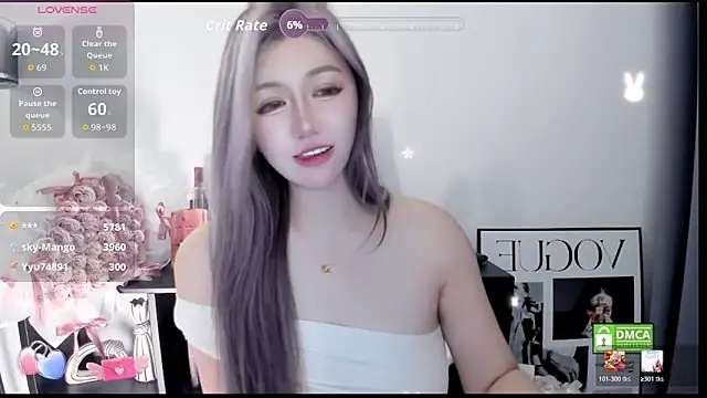 Cute Mango online show from 06/21/26, 04:46
