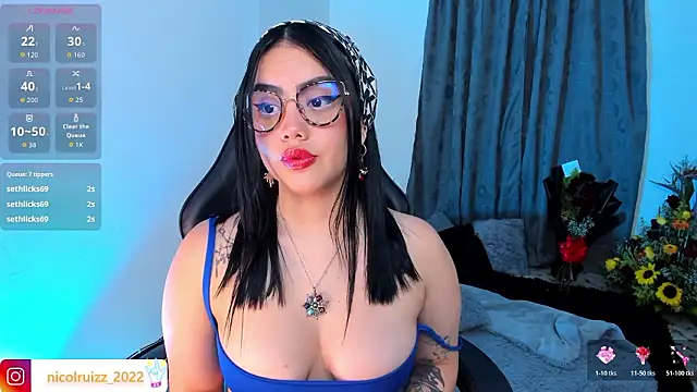 Snapshot of Nicolle_Ruizz chatting on 02/28/26, 10:48 Nicolle Ruizz online show from 02/28/26, 10:48