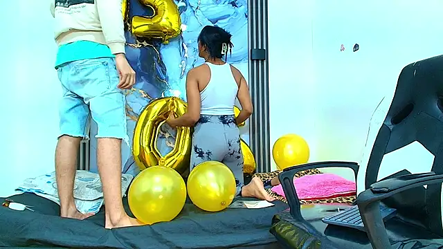 Valentina and sneider  online show from 01/06/26, 08:35