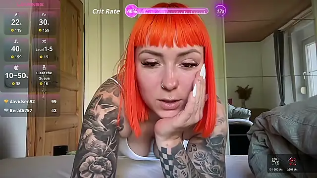 Snapshot of ScarletVixenLive chatting on 07/09/26, 12:48 ScarletVixenLive online show from 07/09/26, 12:48