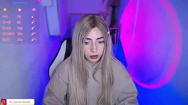 channel blondee online show from 02/05/26, 09:54