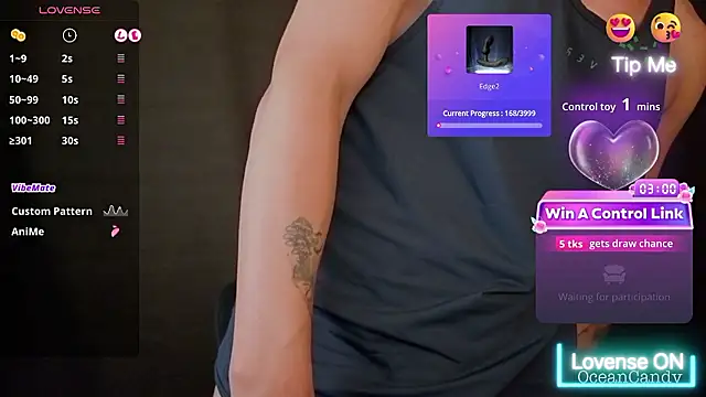 OceanCandy9 online show from 01/11/26, 01:51