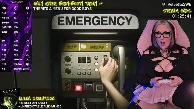 VelvetteSWE online show from 05/16/26, 08:19
