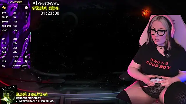 VelvetteSWE online show from 05/30/26, 08:14