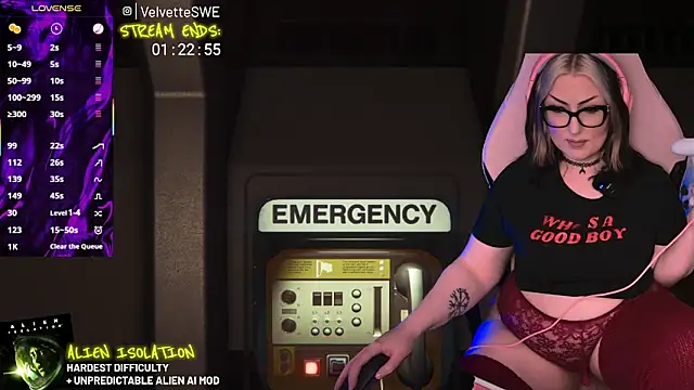 VelvetteSWE online show from 05/25/26, 08:07