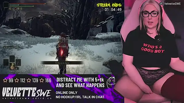 VelvetteSWE online show from 06/20/26, 05:40