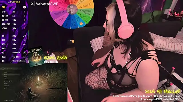 VelvetteSWE online show from 05/29/26, 06:14