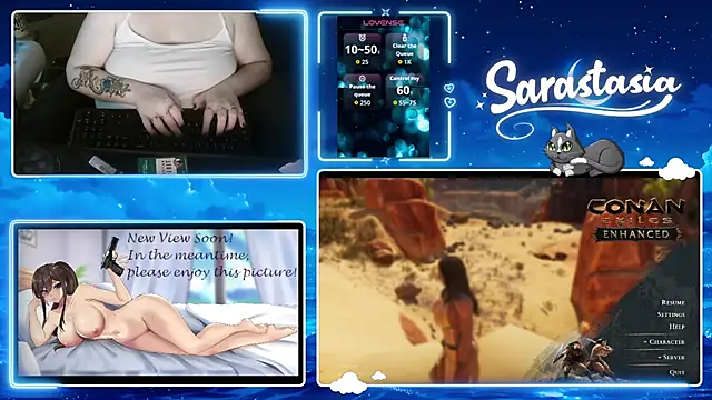 Snapshot of Sarastasia417 chatting on 05/14/26, 11:40 Sarastasia417 online show from 05/14/26, 11:40