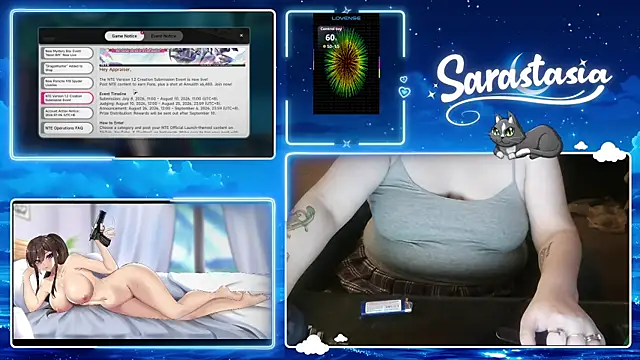 Snapshot of Sarastasia417 chatting on 07/08/26, 02:35 Sarastasia417 online show from 07/08/26, 02:35