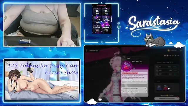 Snapshot of Sarastasia417 chatting on 06/16/26, 05:02 Sarastasia417 online show from 06/16/26, 05:02