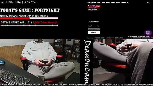 DeanonCam online show from 03/06/26, 02:23