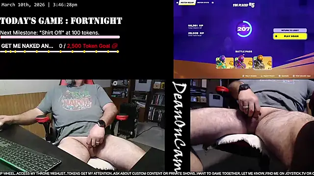 DeanonCam online show from 03/10/26, 08:46